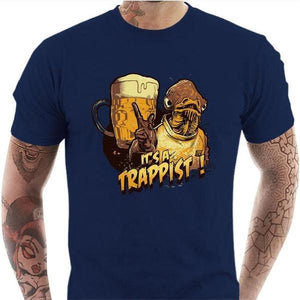 T-shirt geek homme - It's a Trappist - Ackbar - Couleur Bleu Nuit - Taille S