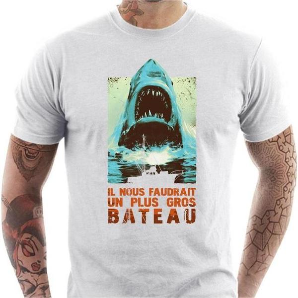 T-shirt geek homme - Jaws