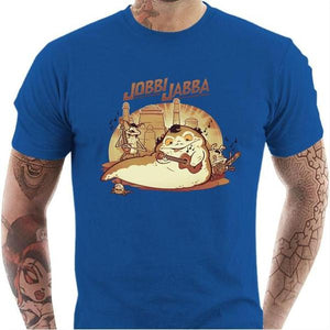 T-shirt geek homme - Jobbi Jabba - Couleur Bleu Royal - Taille S