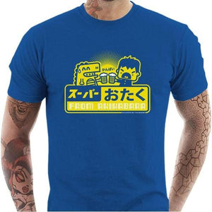 T-shirt geek homme - Kampai ! - Couleur Bleu Royal - Taille S