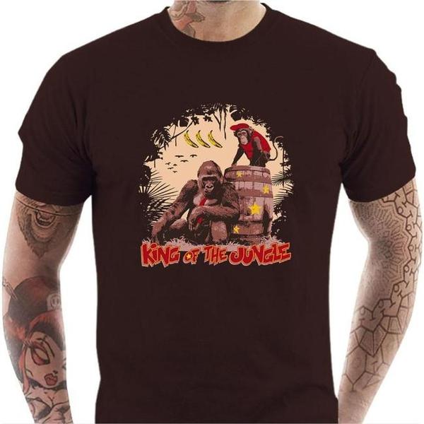 T-shirt geek homme - King of the jungle