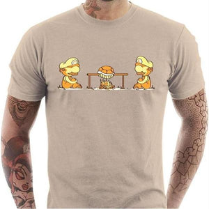 T-shirt geek homme - Koopa Koopa - Couleur Sable - Taille S