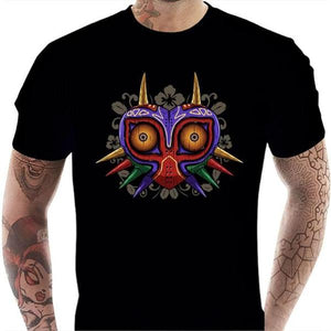 T-shirt geek homme - Majora's Art - Couleur Noir - Taille S