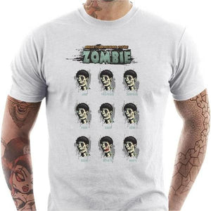 T-shirt geek homme - Mieux comprendre votre Zombie - Couleur Blanc - Taille S