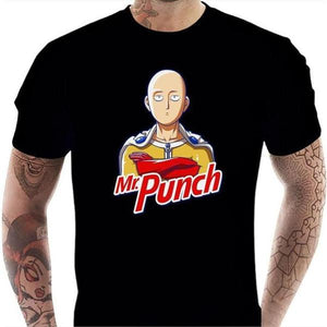 T-shirt geek homme - Mr Punch - Couleur Noir - Taille S