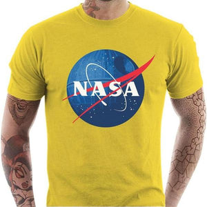 T-shirt geek homme - NASA - Couleur Jaune - Taille S