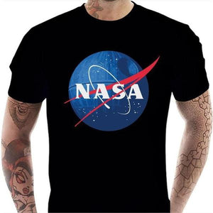 T-shirt geek homme - NASA - Couleur Noir - Taille S