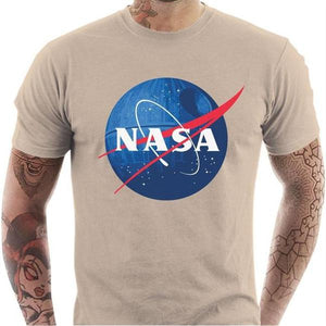 T-shirt geek homme - NASA - Couleur Sable - Taille S