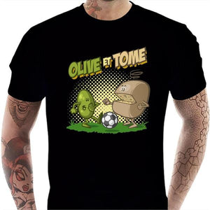 T-shirt geek homme - Olive et Tome - Couleur Noir - Taille S