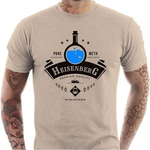 T-shirt geek homme - Potion d'Heisenberg - Couleur Sable - Taille S