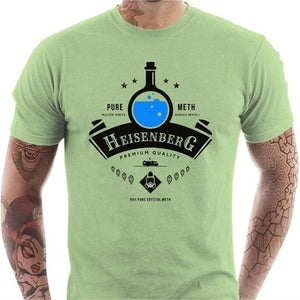 T-shirt geek homme - Potion d'Heisenberg - Couleur Tilleul - Taille S