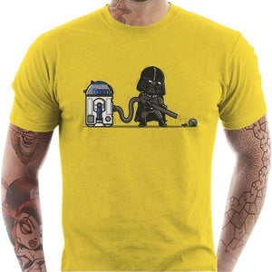 T-shirt geek homme - R2D2 - Couleur Jaune - Taille S