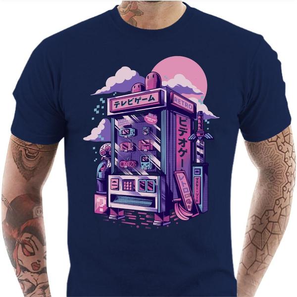 T-shirt geek homme - Retro vending machine