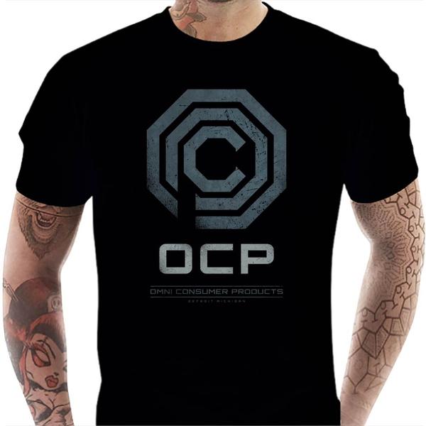 T-shirt geek homme - Robocop - OCP