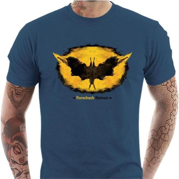 T-shirt geek homme - Rorschach Batman