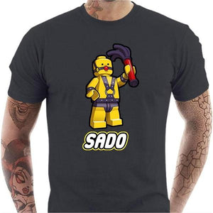 T-shirt geek homme - Sado - Couleur Gris Foncé - Taille S