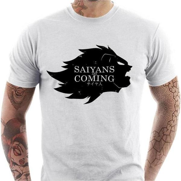 T-shirt geek homme - Saiyans Are Coming