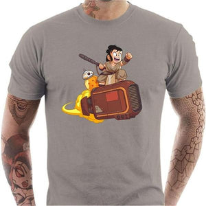 T-shirt geek homme - SangoRey - Couleur Gris Clair - Taille S