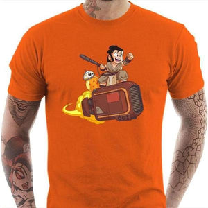 T-shirt geek homme - SangoRey - Couleur Orange - Taille S