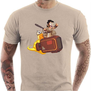 T-shirt geek homme - SangoRey - Couleur Sable - Taille S