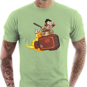 T-shirt geek homme - SangoRey - Couleur Tilleul - Taille S