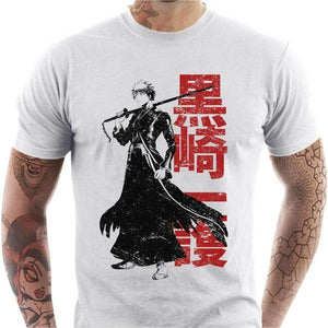 T-shirt geek homme - Soul reaper - Couleur Blanc - Taille S