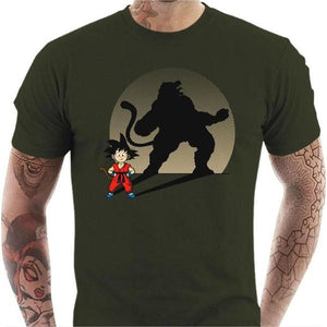 T-shirt geek homme - The Beast Inside - Couleur Army - Taille S