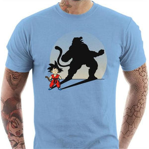 T-shirt geek homme - The Beast Inside - Couleur Ciel - Taille S