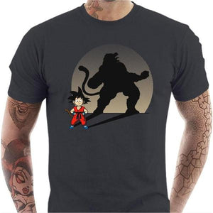 T-shirt geek homme - The Beast Inside - Couleur Gris Foncé - Taille S