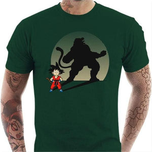 T-shirt geek homme - The Beast Inside - Couleur Vert Bouteille - Taille S