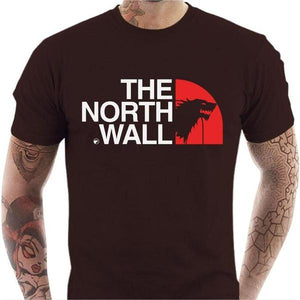 T-shirt geek homme - The North Wall - Couleur Chocolat - Taille S