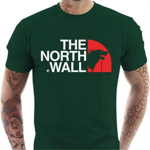 T-shirt geek homme - The North Wall - Couleur Vert Bouteille - Taille S