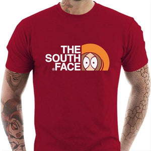 T-shirt geek homme - The south Face - Couleur Rouge Tango - Taille S