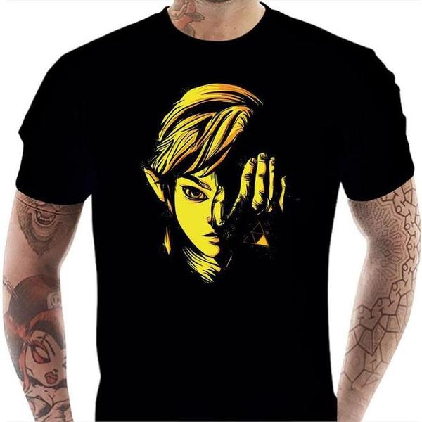 T-shirt geek homme - Triforce of Courage