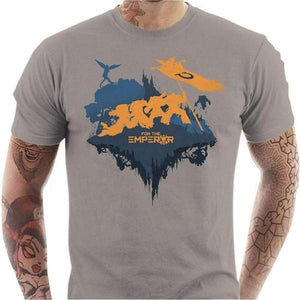 T-shirt geek homme - Ultramarines - Couleur Gris Clair - Taille S