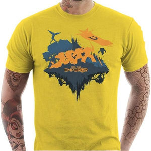 T-shirt geek homme - Ultramarines - Couleur Jaune - Taille S
