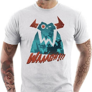T-shirt geek homme - Waaagh ! - Couleur Blanc - Taille S