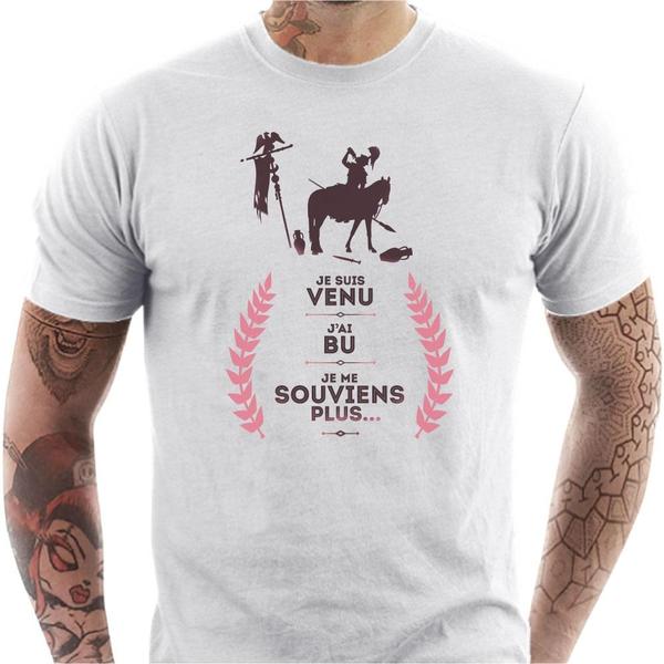 T-shirt humour homme - Chevalier inconscient