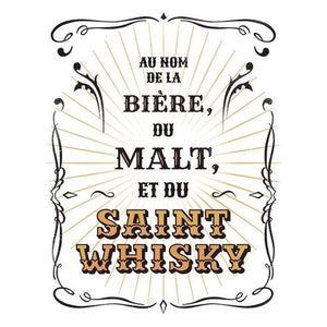 T-shirt original - Saint Whisky - Couleur Blanc