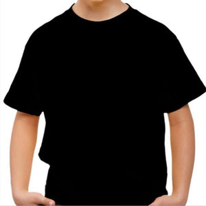 T-shirt vierge - Enfant - Couleur Noir - Taille 4 ans