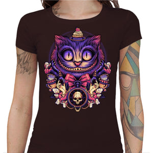 T-shirt Geekette - The mysterious Smile