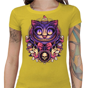 T-shirt Geekette - The mysterious Smile