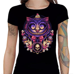 T-shirt Geekette - The mysterious Smile