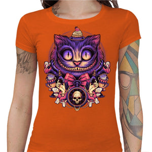 T-shirt Geekette - The mysterious Smile