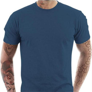 Tshirt vierge - Homme - Couleur Bleu Gris - Taille S