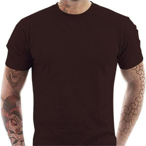 Tshirt vierge - Homme - Couleur Chocolat - Taille S