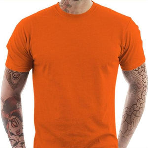 Tshirt vierge - Homme - Couleur Orange - Taille S