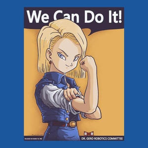 We can do it – C18 - Couleur Bleu Royal