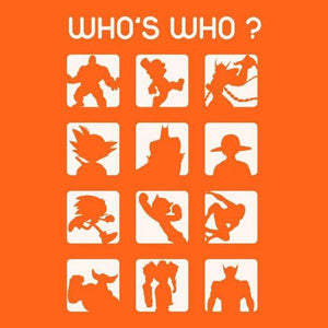 Who's who ? - Couleur Orange