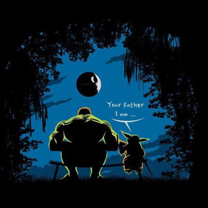 Your Father I am - Yoda et Hulk - Couleur Noir